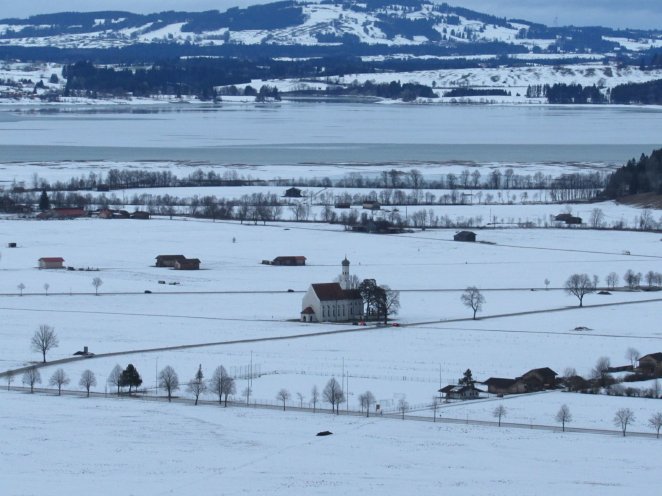 View from Neuschwanstein